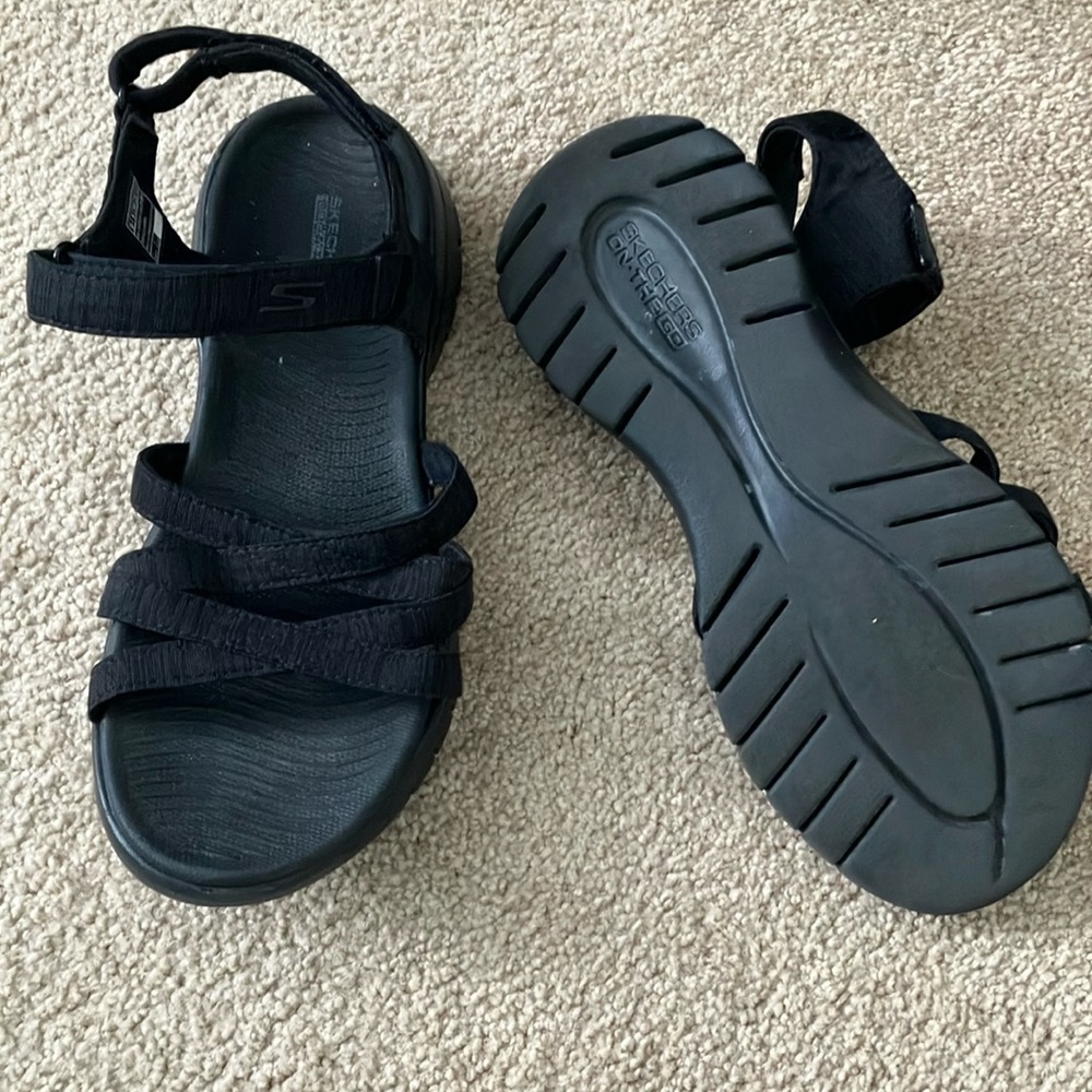 Skechers Women's Black Sandals